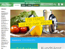 Tablet Screenshot of healthme.se